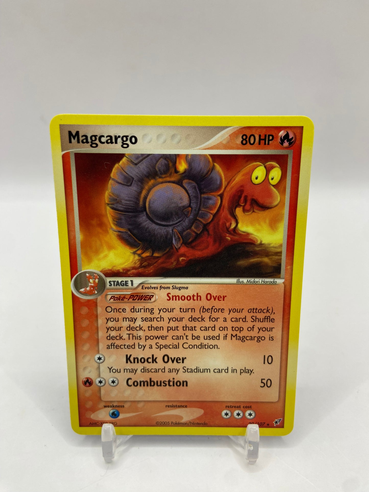Magcargo Rare Ex Deoxys 20/107