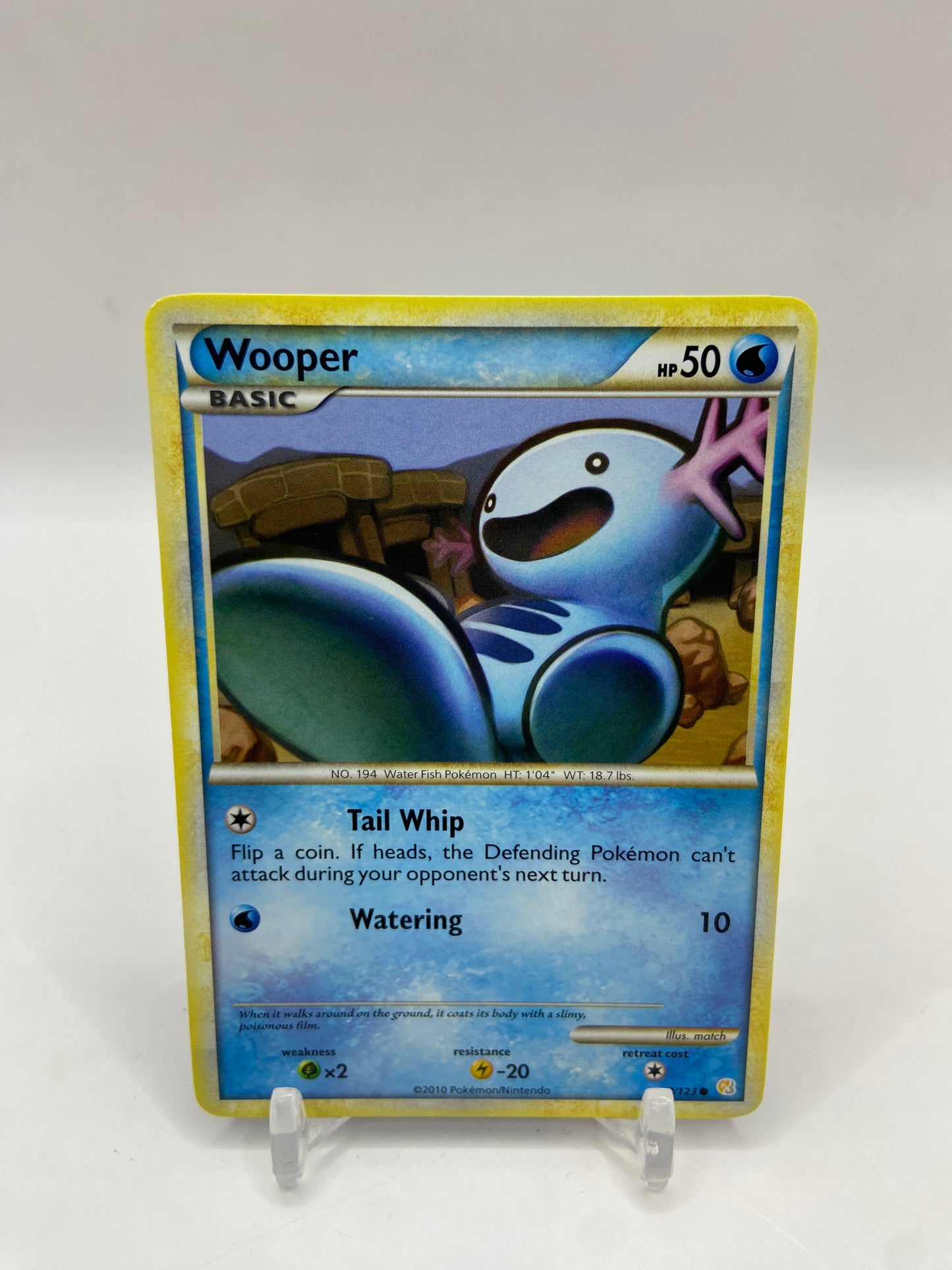 Wooper Heart Gold Soul Silver 88/123