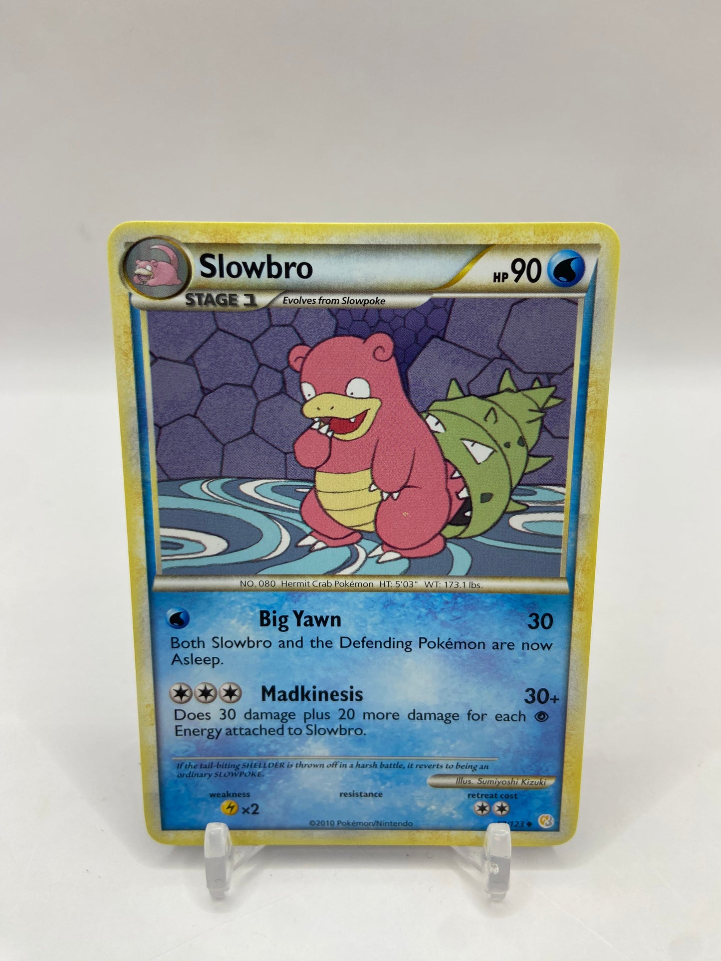 Slowbro Heart Gold Soul Silver 52/123