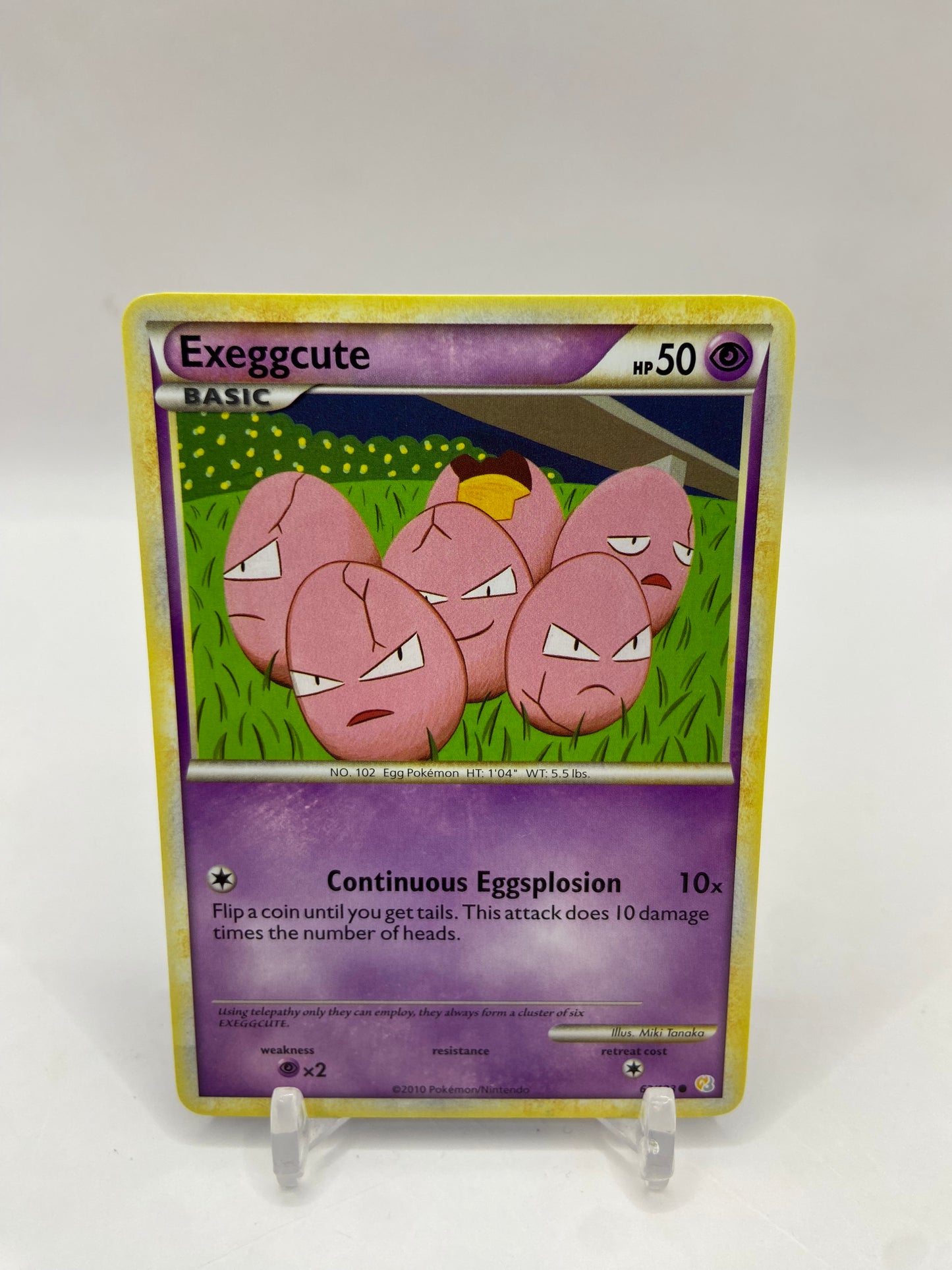 Exeggcute Heart Gold Soul Silver 63/123
