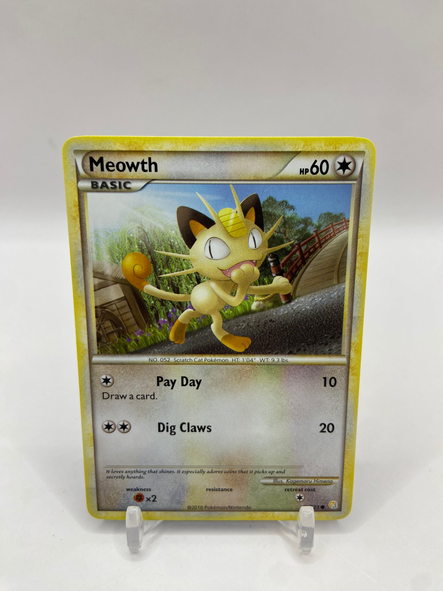Meowth Heart Gold Soul Sliver 79/123