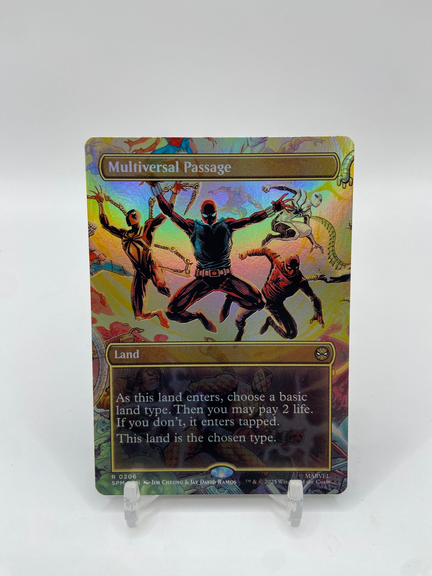 Multiversal Passage Foil (Borderless) Marvel's Spider-Man R 206
