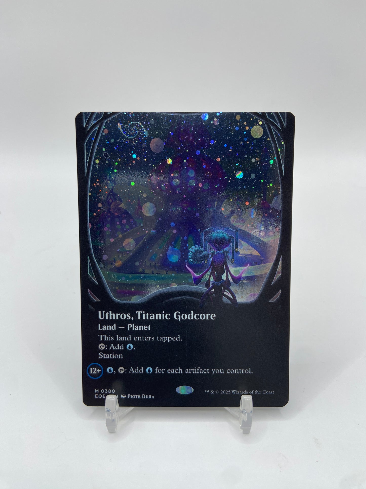 Uthros, Titanic Godcore (Borderless) (Galaxy Foil) Edge of Eternities M 380
