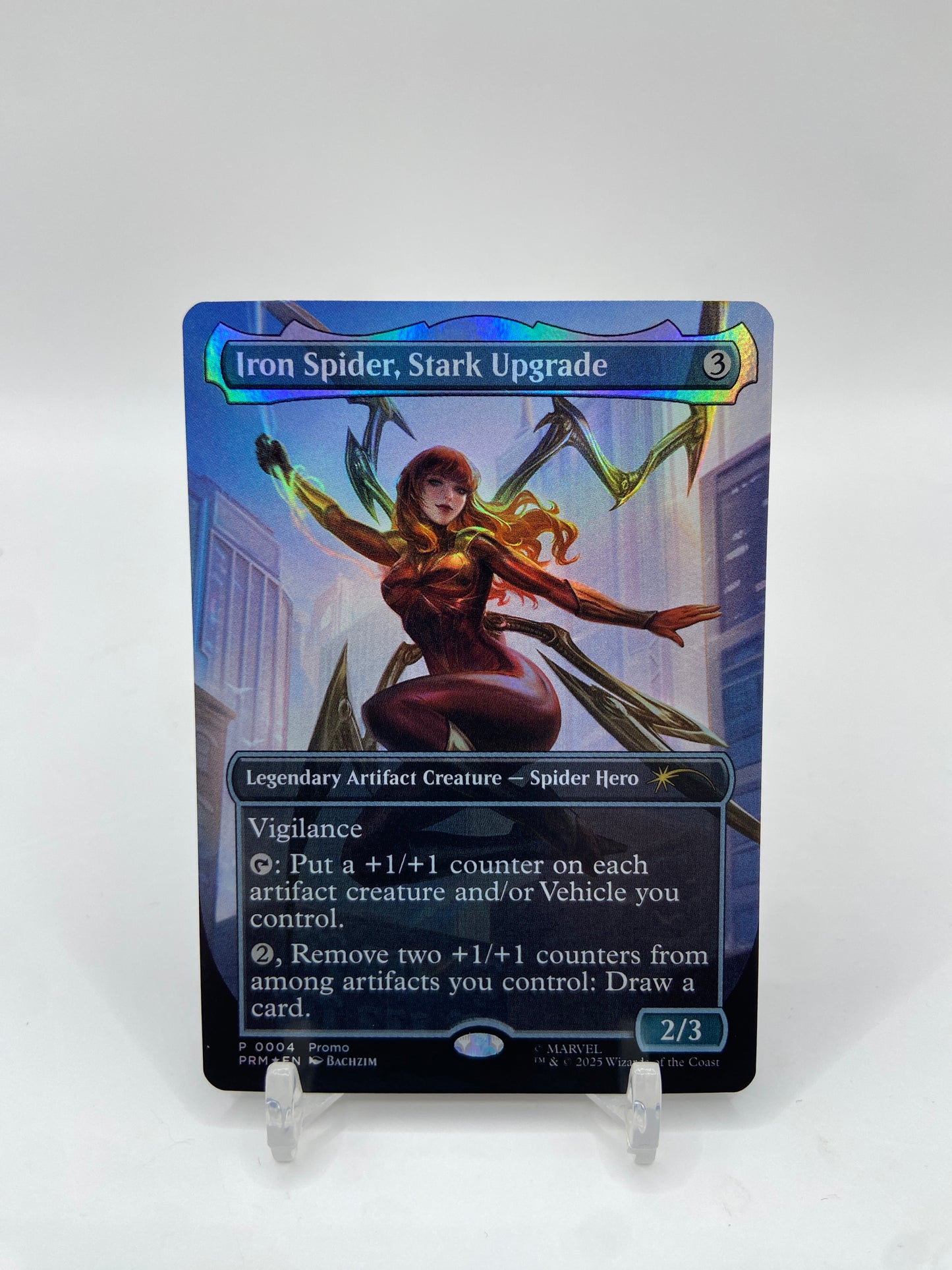 Iron Spider, Stark Upgrade Foil (Borderless) Media Promos P 4