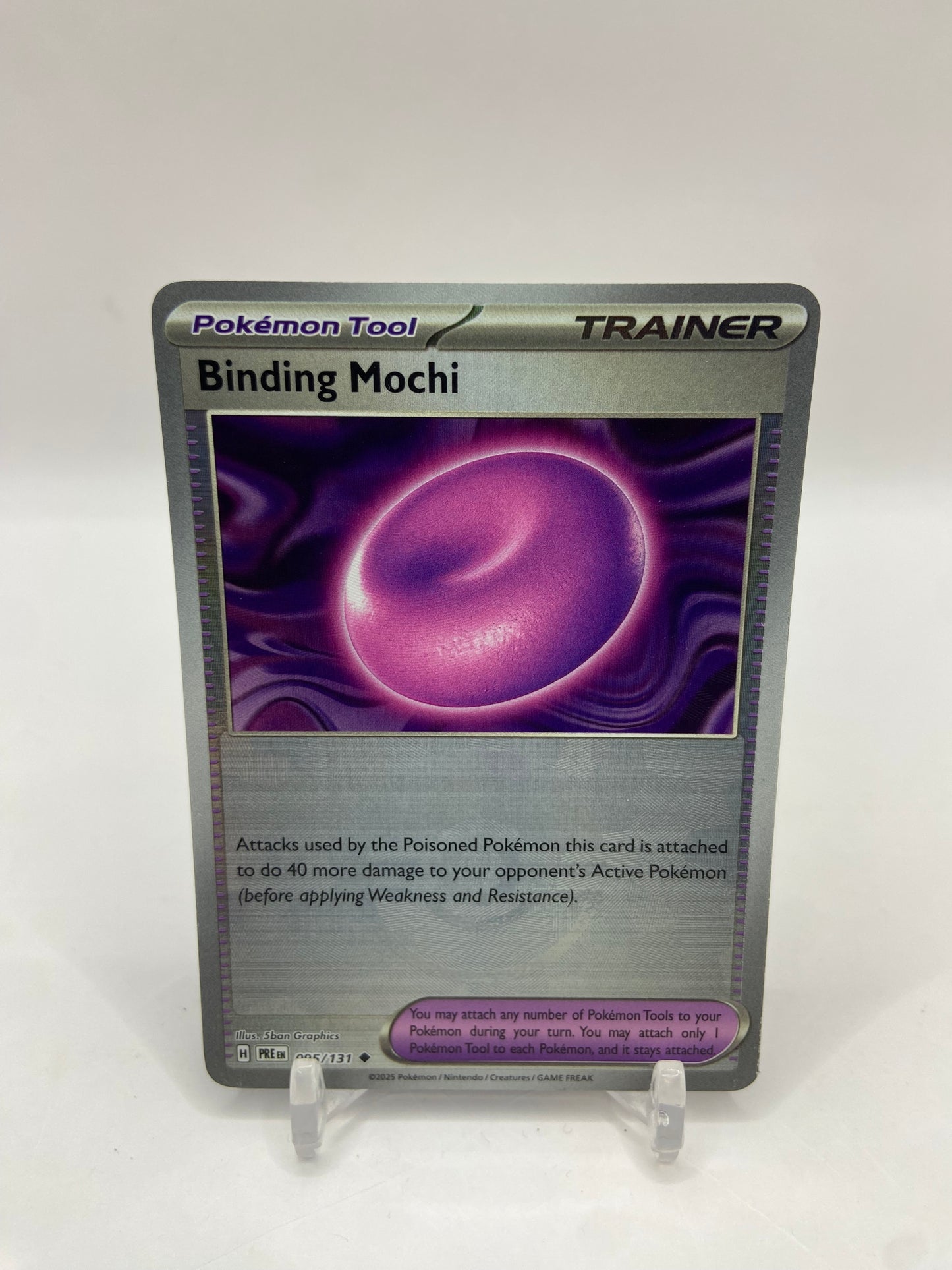 Binding Mochi Poke Ball Reverse Holo Prismatic Evolutions 095/131