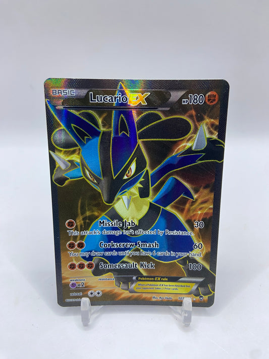 Lucario Ex Full Art Furious Fists 107/111