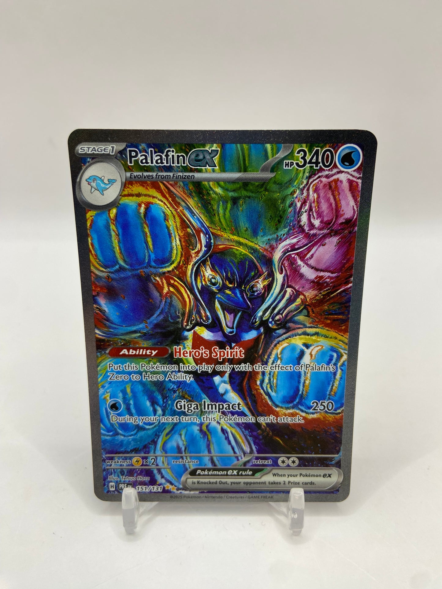 Palafin Ex Alt Art Secret Rare Prismatic Evolutions 151/131