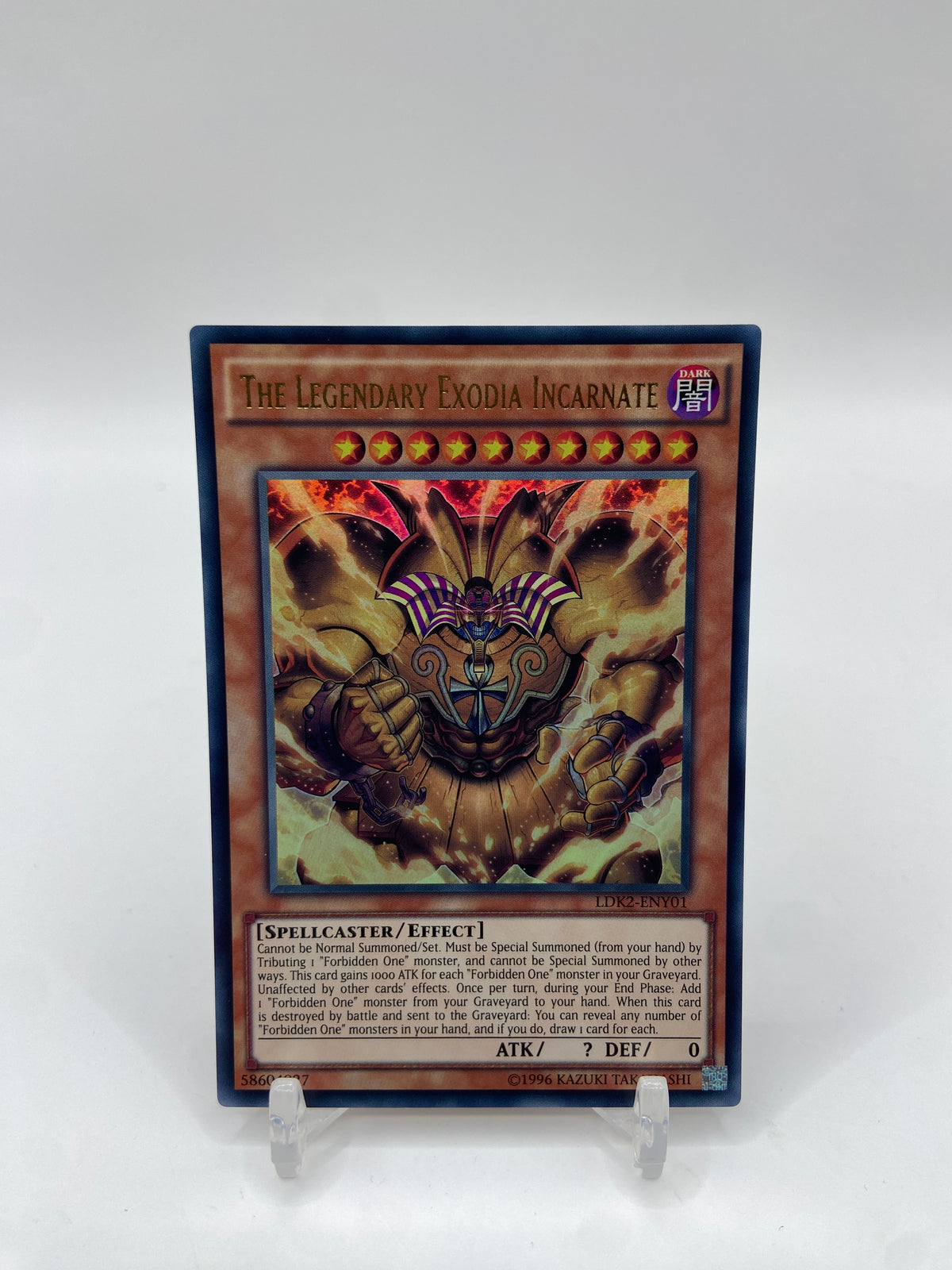 The Legendary Exodia Incarnate Ultra Rare Legendary Decks II LDK2-ENY01
