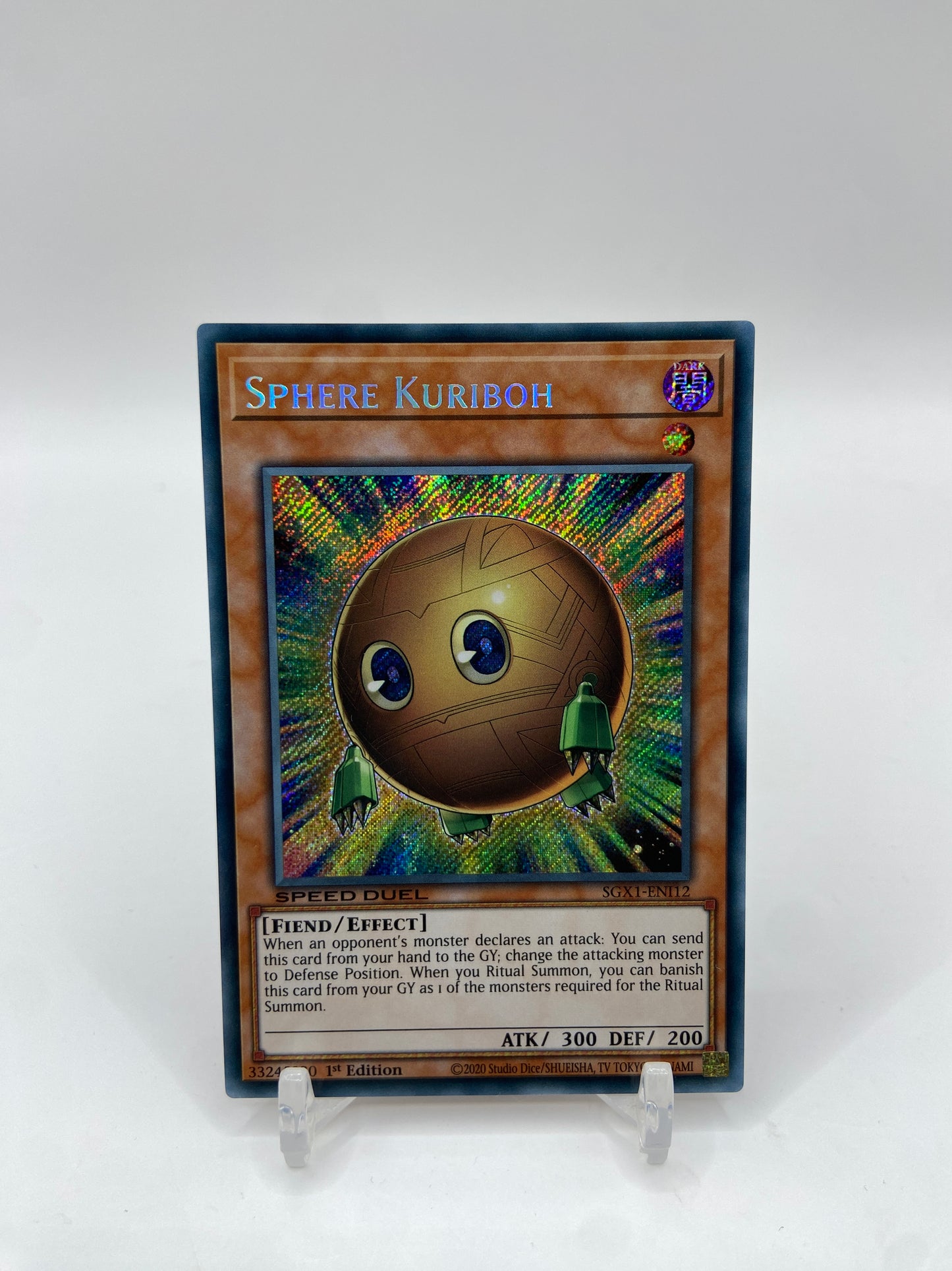 Sphere Kuriboh Secret Rare Speed Duel GX: Duel Academy Box SGX1-ENI12