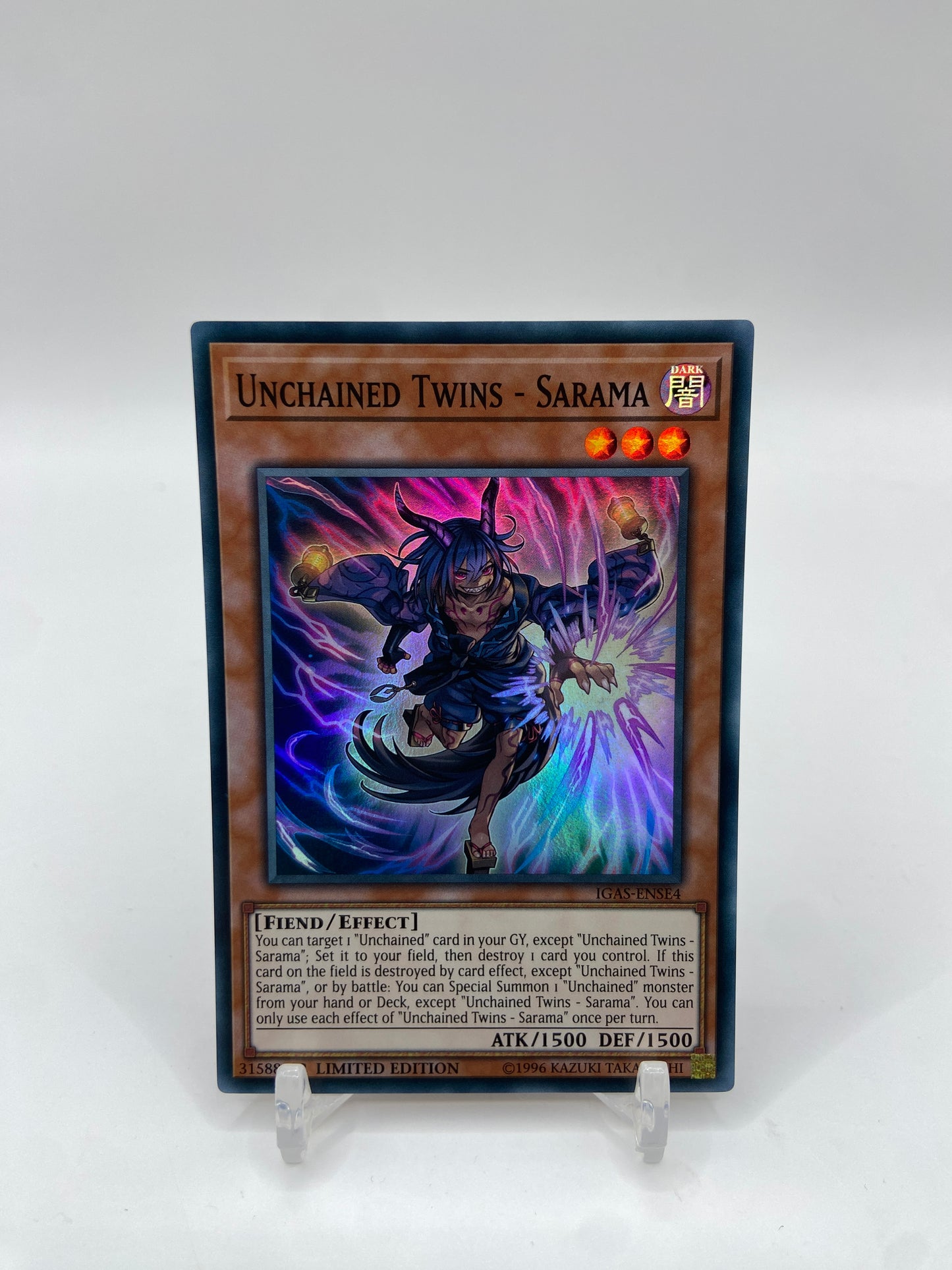 Unchained Twins - Sarama Super Rare Ignition Assault IGAS-ENSE4