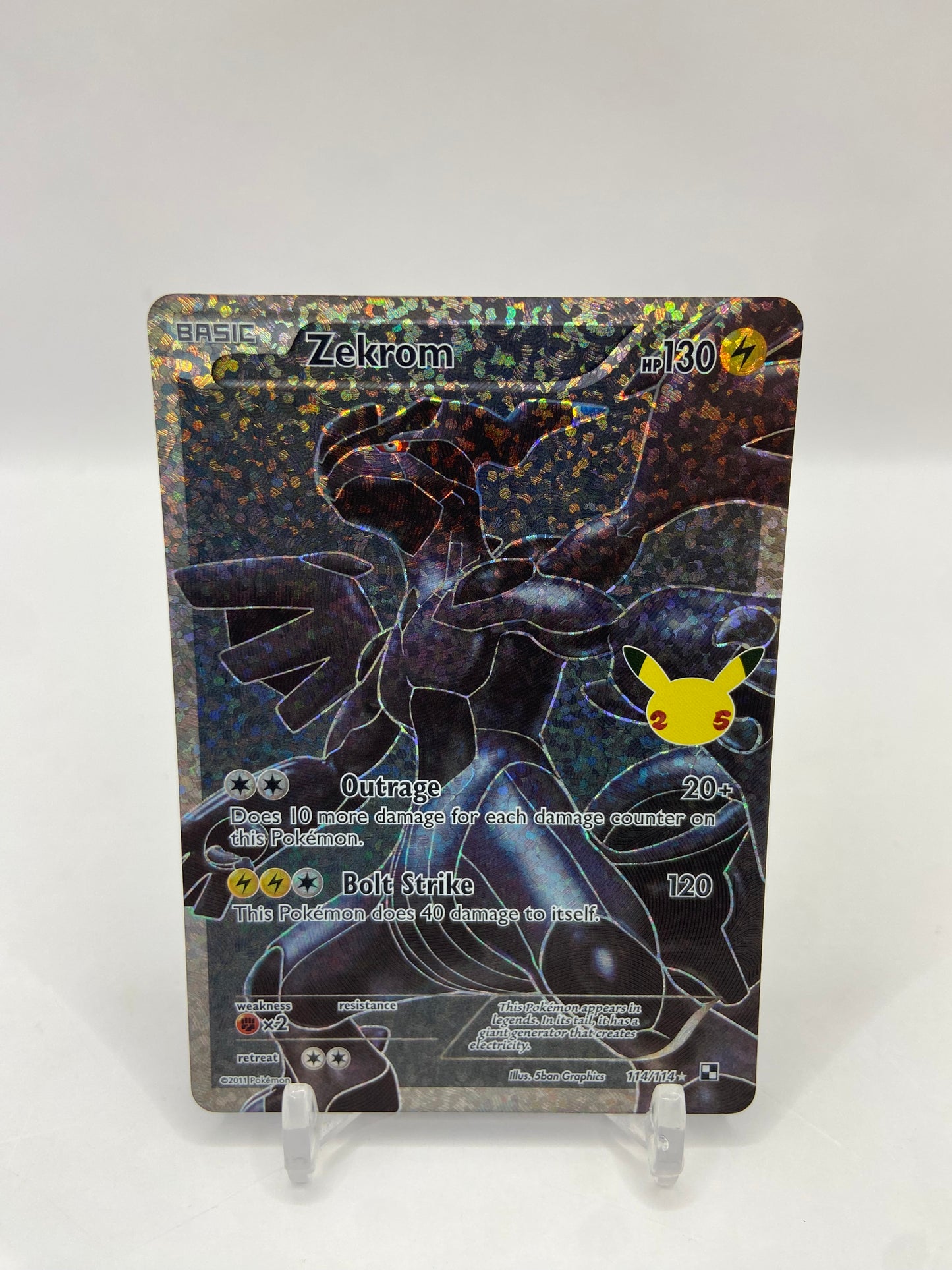 Zekrom Full Art Celebrations 114/114