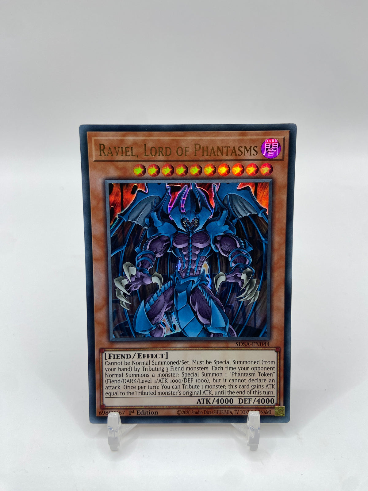 Raviel, Lord of Phantasms Ultra Rare Structure Deck: Sacred Beasts SDSA-EN044