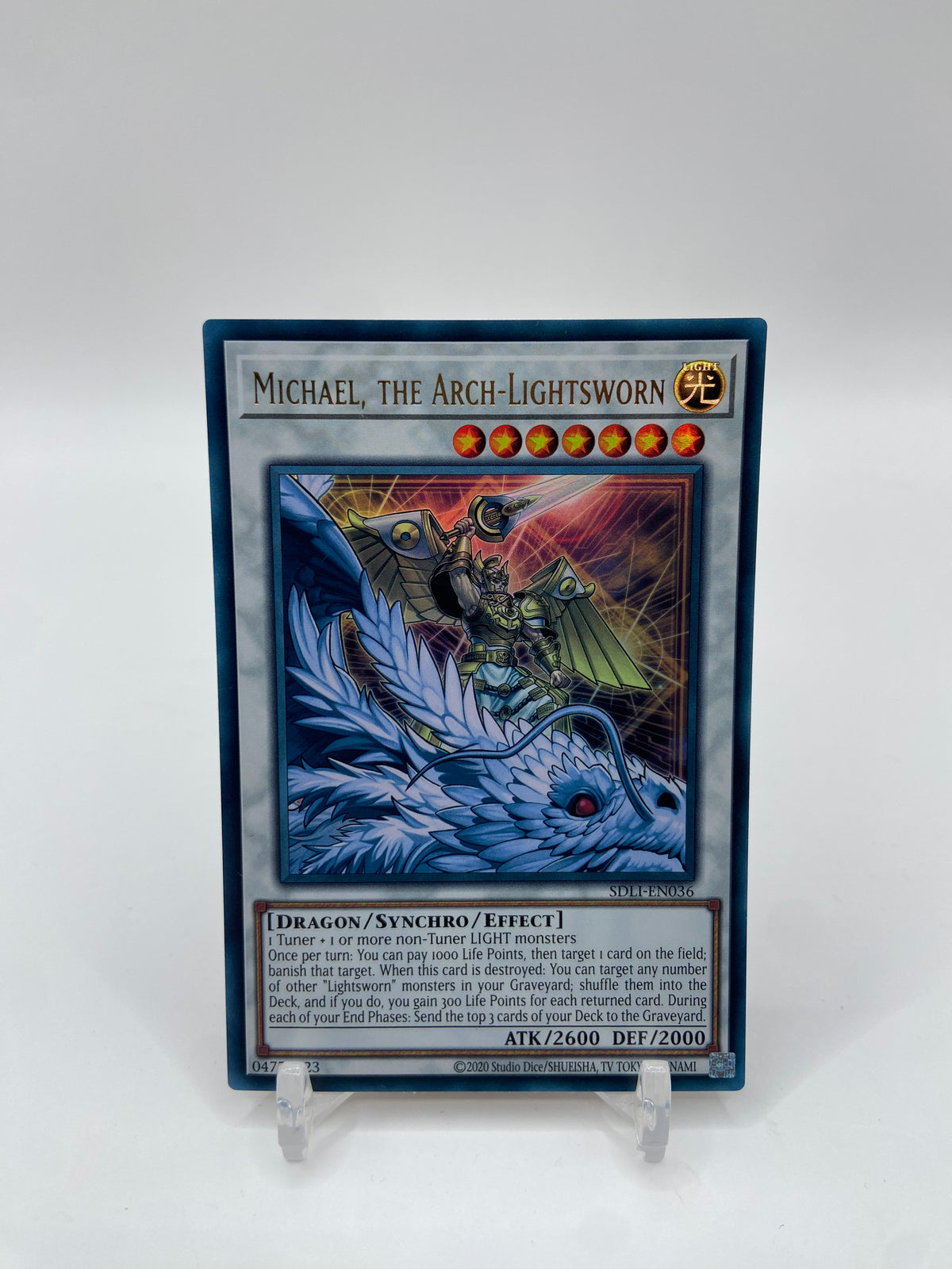 Michael, the Arch-Lightsworn Ultra Rare Structure Deck: Realm of Light SDLI-EN036