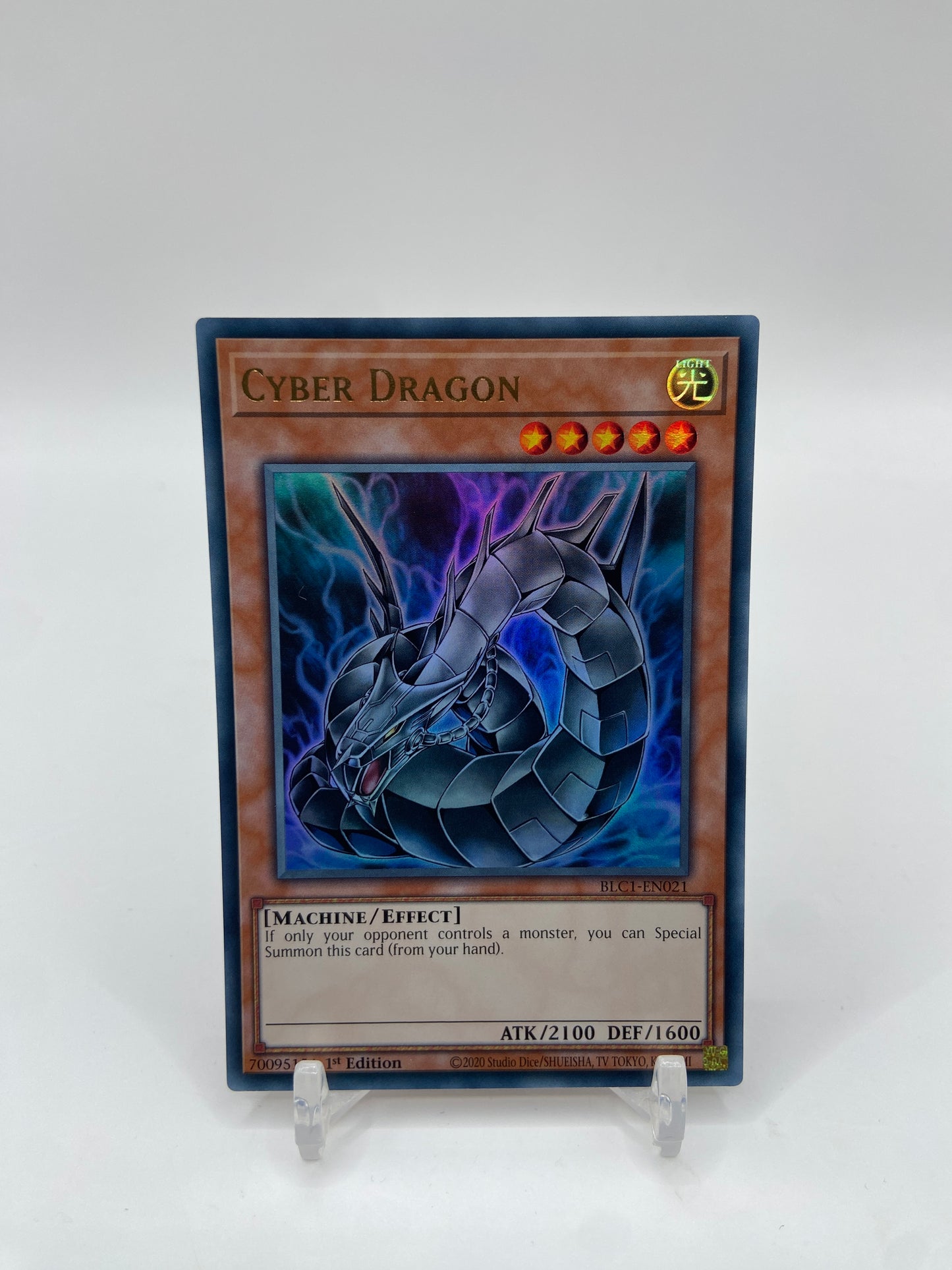 Cyber Dragon (Alternate Art) Ultra Rare Battles of Legend: Chapter 1 BLC1-EN021