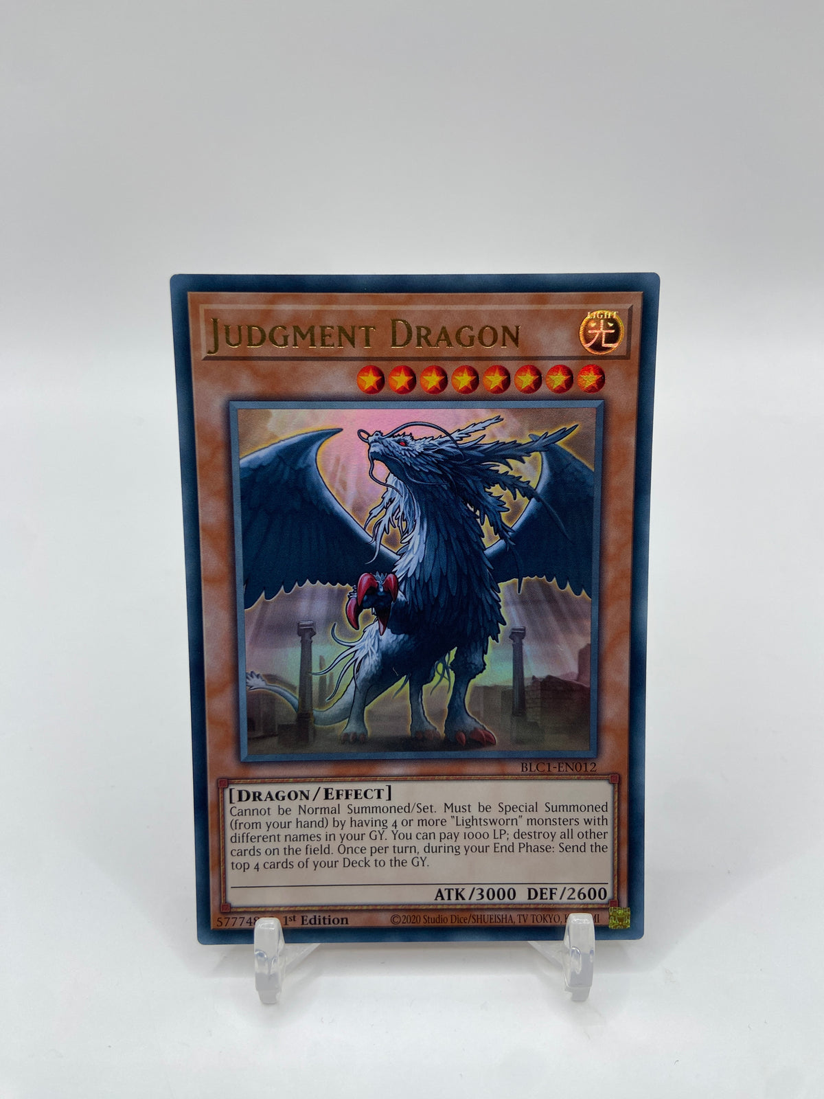 Judgment Dragon Ultra Rare Battles of Legend: Chapter 1 BLC1-EN012