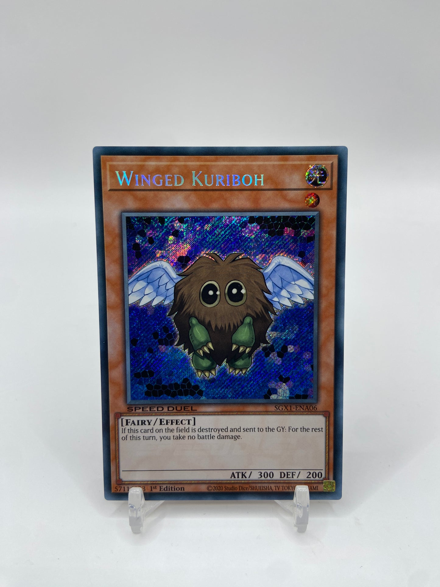 Winged Kuriboh Secret Rare Speed Duel GX: Duel Academy Box SGX1-ENA06