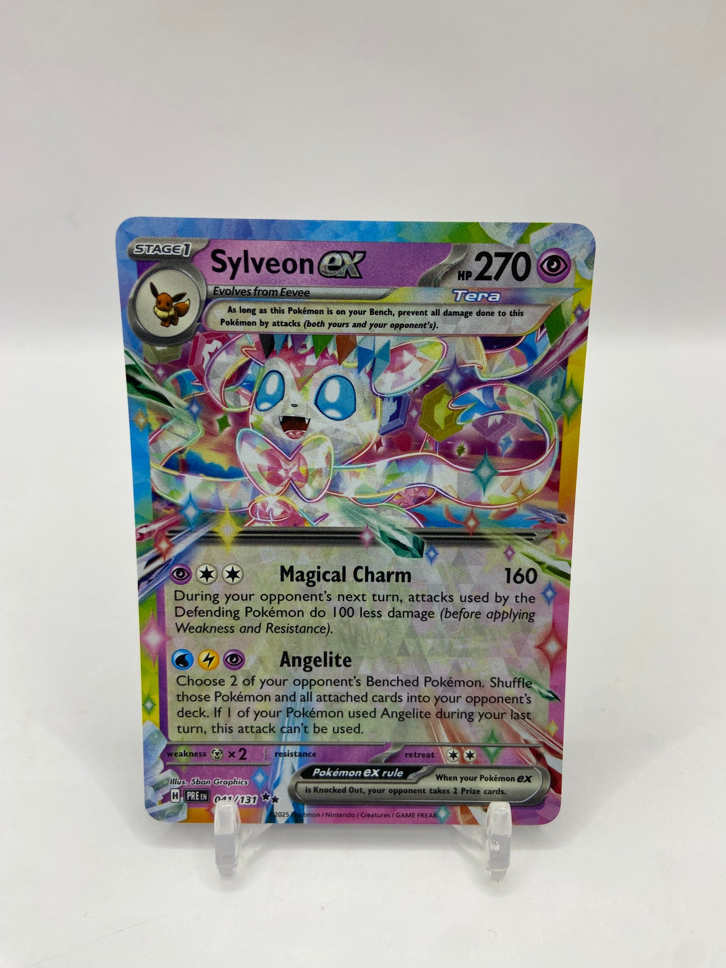 Sylveon Ex Prismatic Evolutions 041/131