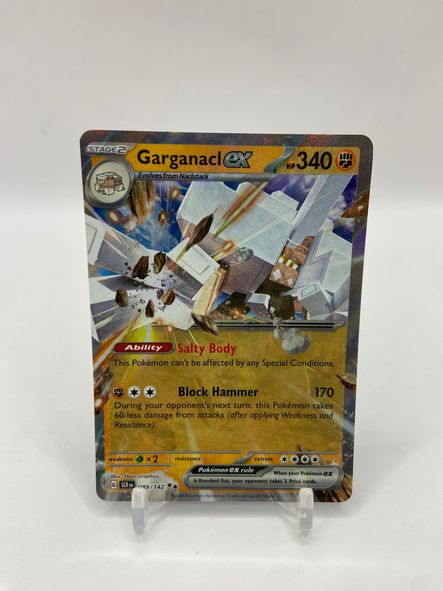 Garganacl Ex Stellar Crown 089/142