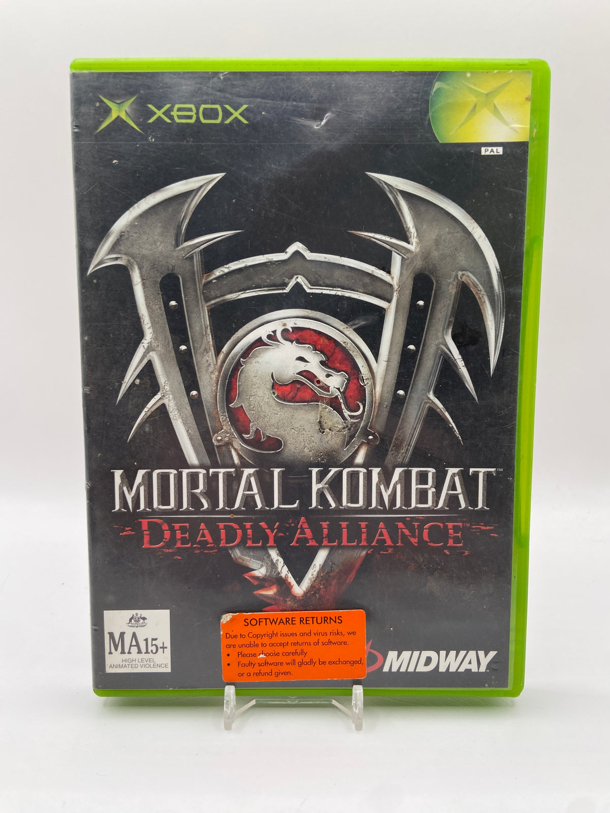Mortal Kombat Deadly Alliance Xbox