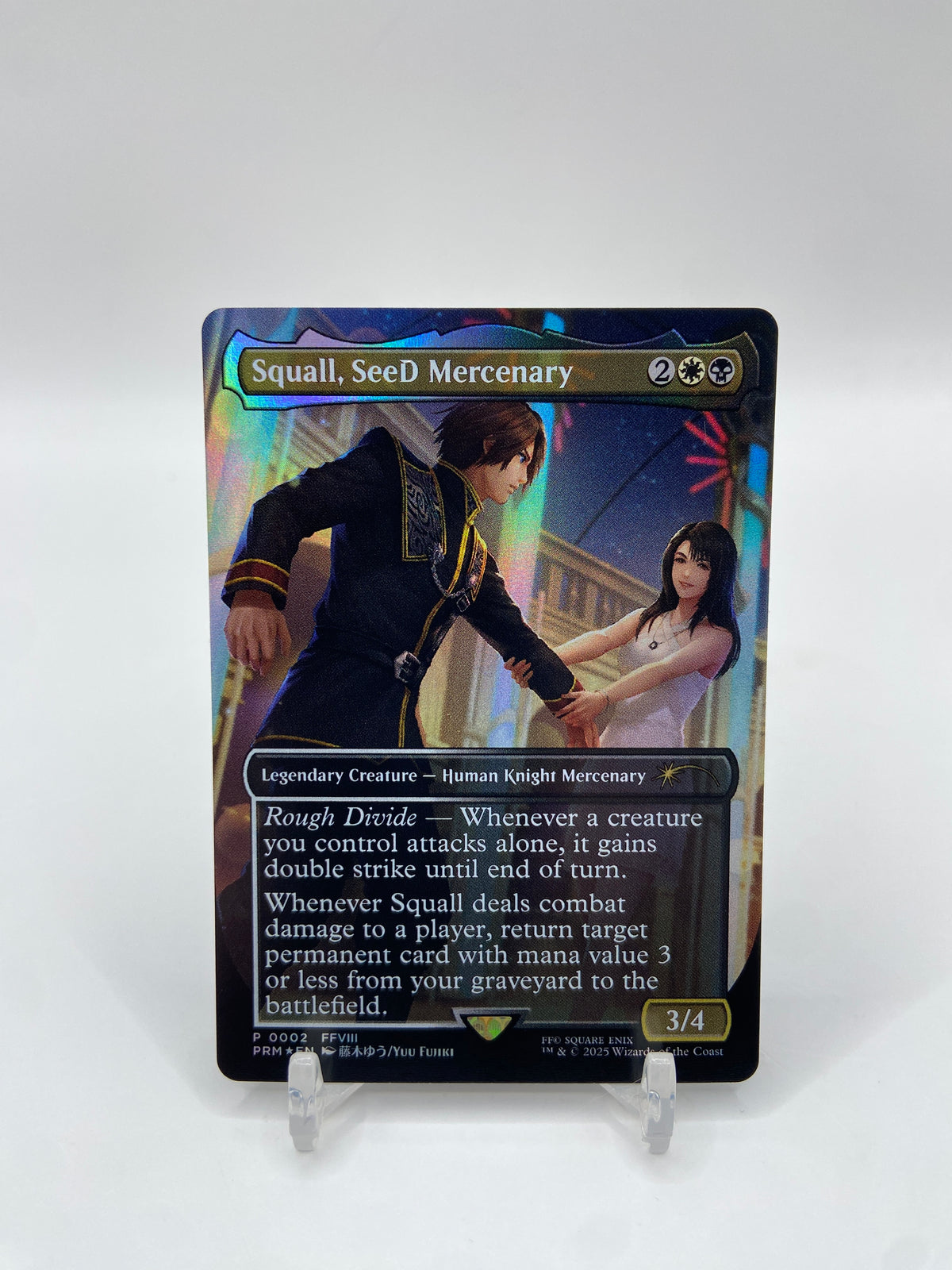 Squall, SeeD Mercenary Foil Standard Showdown Promos P 2