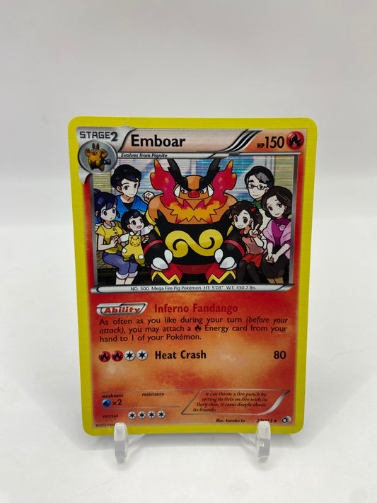 Emboar Holo Legendary Treasures 27/113