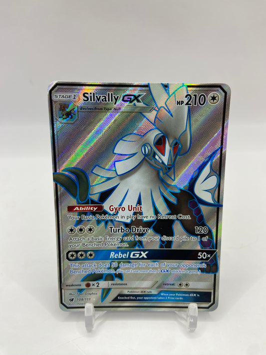 Silvally Gx Full Art Crimson Invasion  108/111