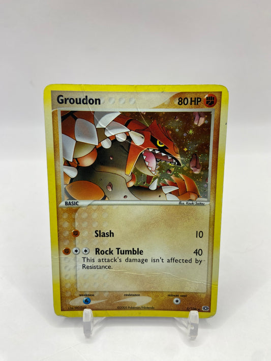 Groudon Holo Ex Emerald 5/106