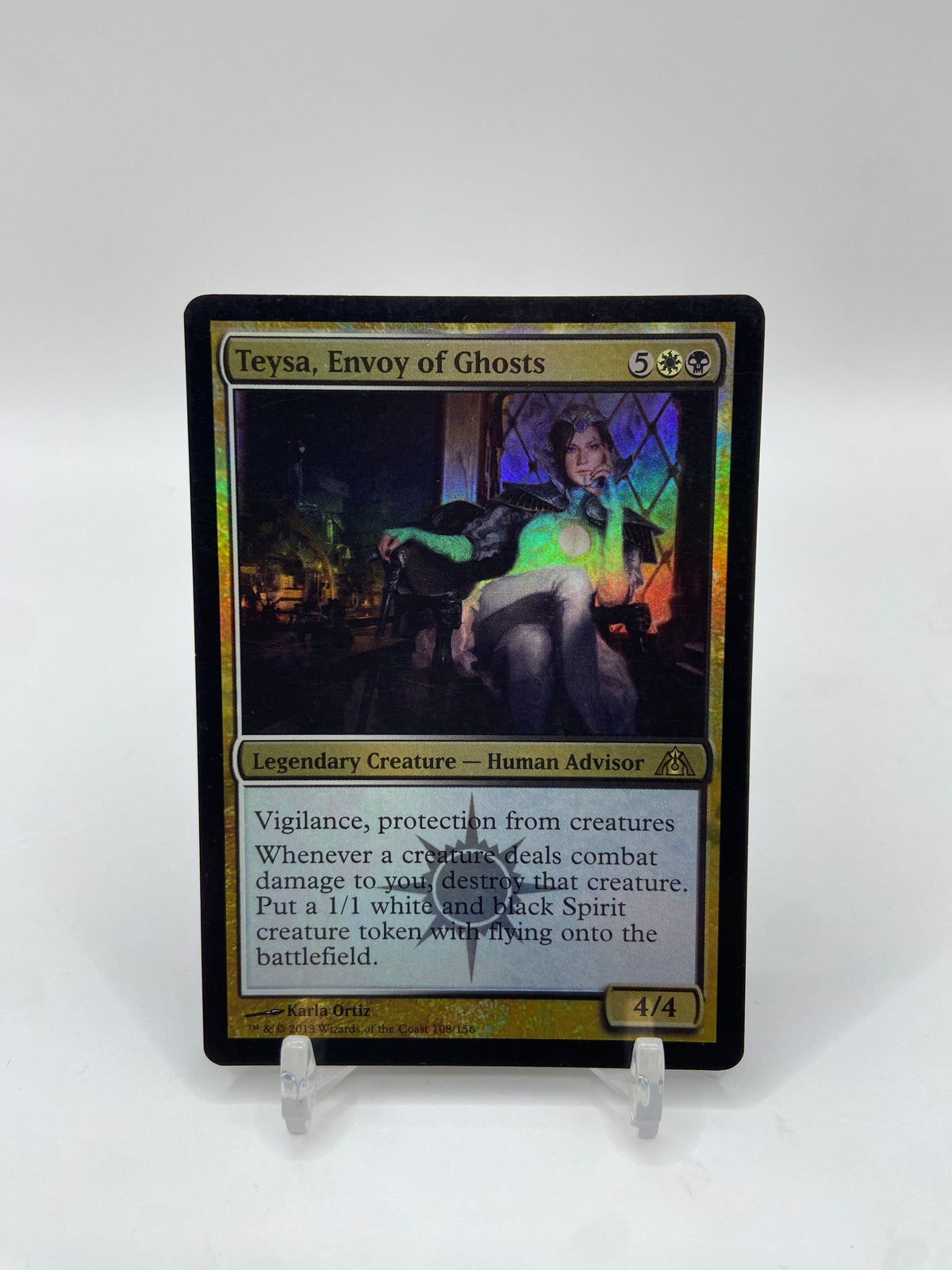 Teysa, Envoy of Ghosts Foil Dragon's Maze R 108