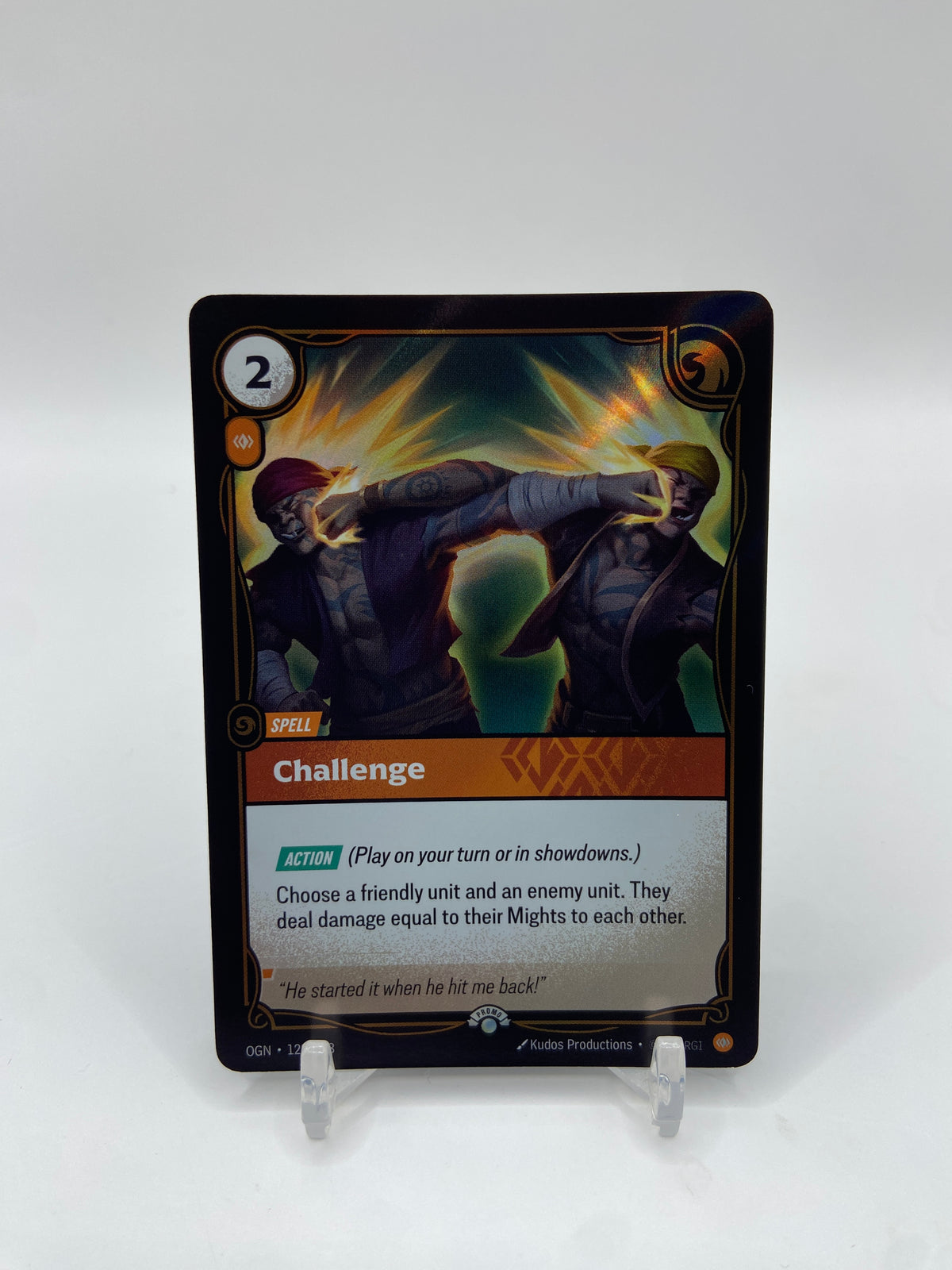 Challenge Foil Riftbound Organized Play Promotional Cards 128/298