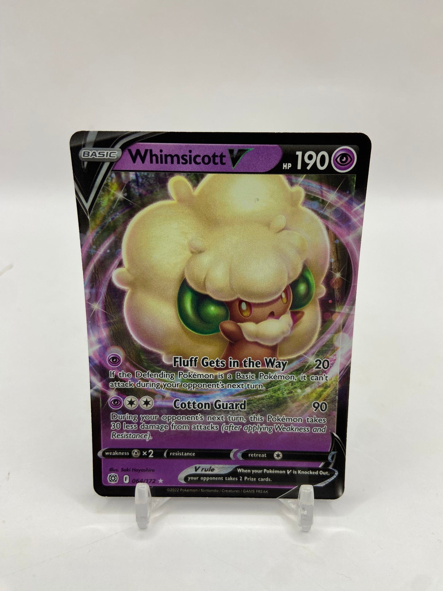 Whimsicott V Brilliant Stars 064/172