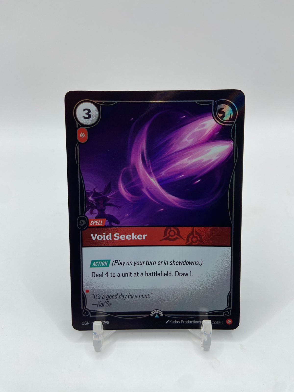 Void Seeker Foil Riftbound Organized Play Promotional Cards 024/298