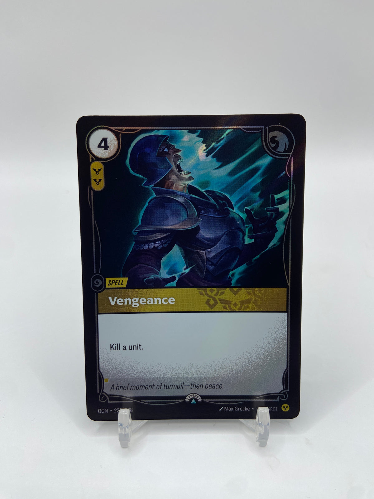 Vengeance Foil Riftbound Organized Play Promotional Cards 229/298
