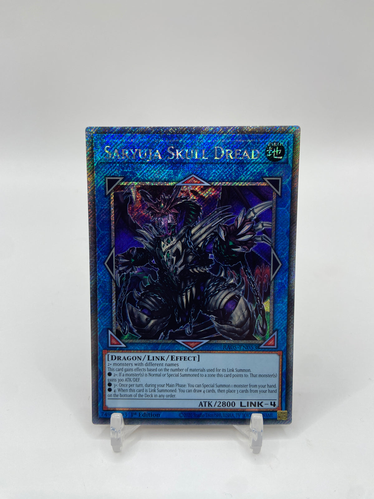 Saryuja Skull Dread (Platinum Secret Rare) Rarity Collection 5 RA05-EN053