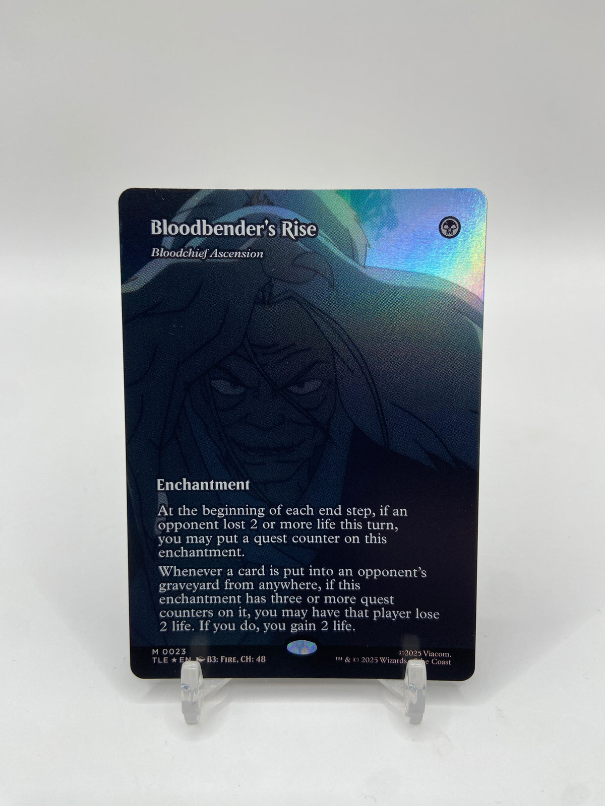Bloodbender's Rise - Bloodchief Ascension Foil (Borderless) Avatar: The Last Airbender: Eternal-Legal M 23