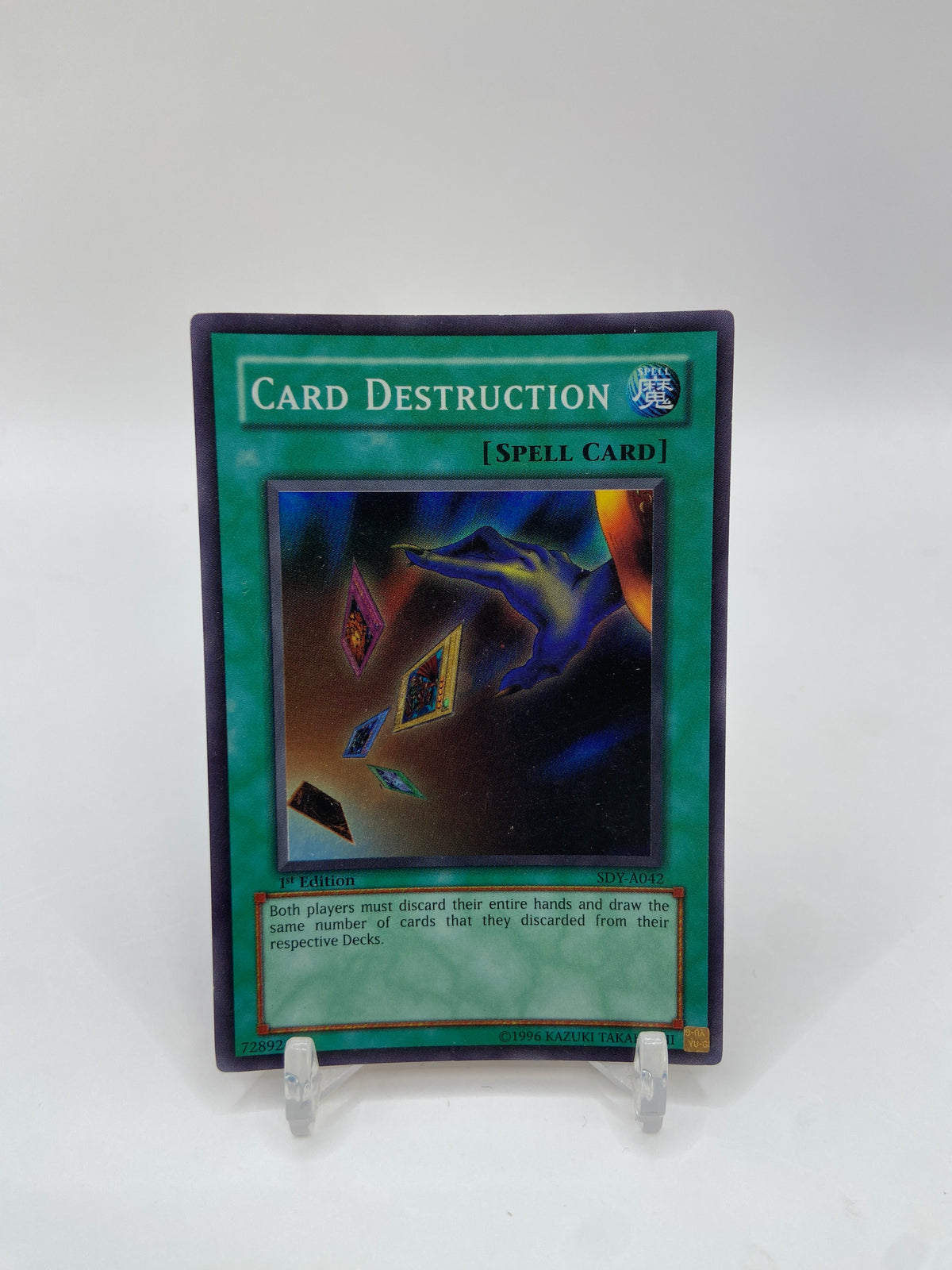 Card Destruction Super Rare 1st Edition Starter Deck: Yugi SDY-A042