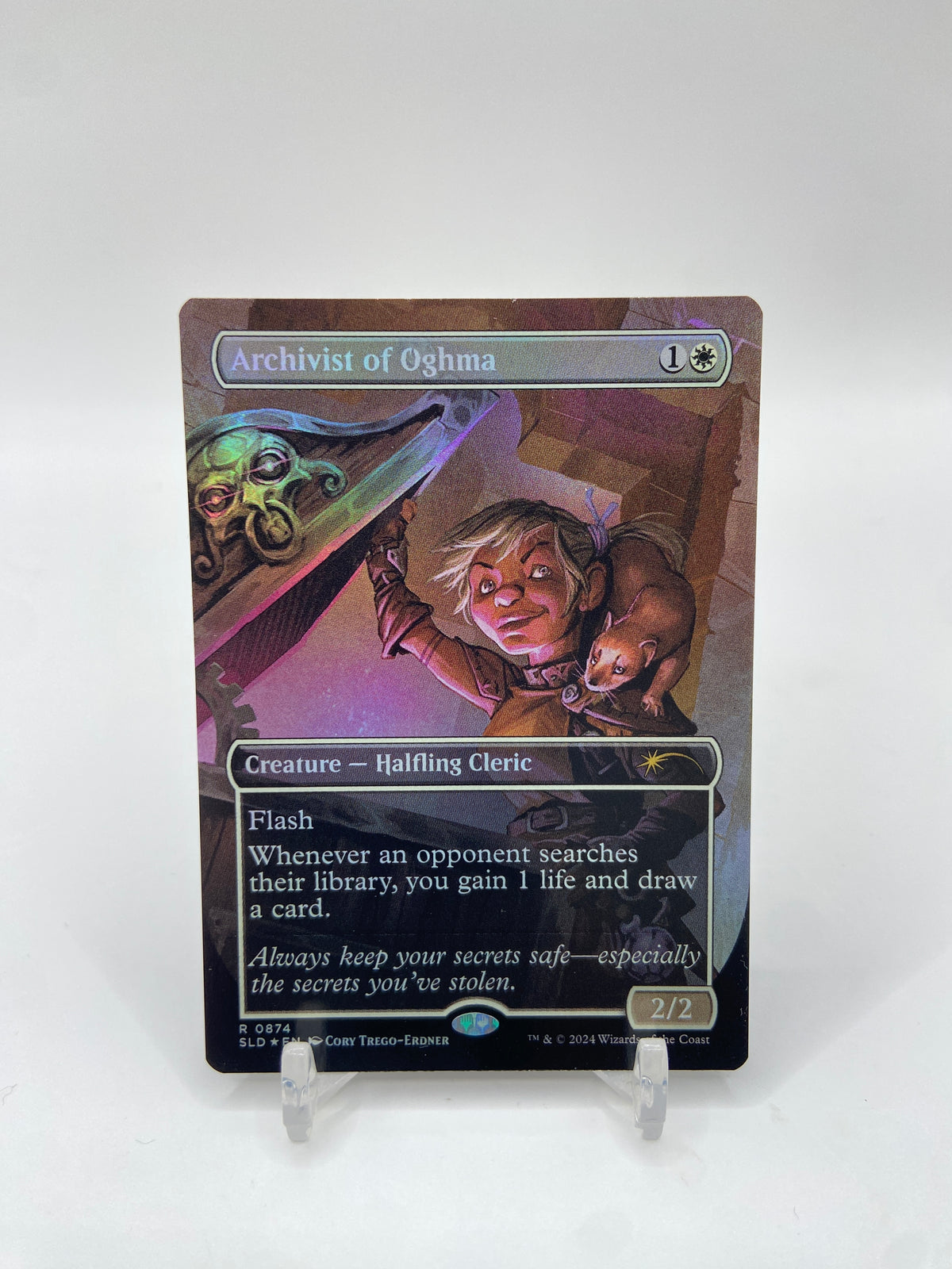 Archivist of Oghma (Rainbow Foil) Secret Lair Drop Series R 874