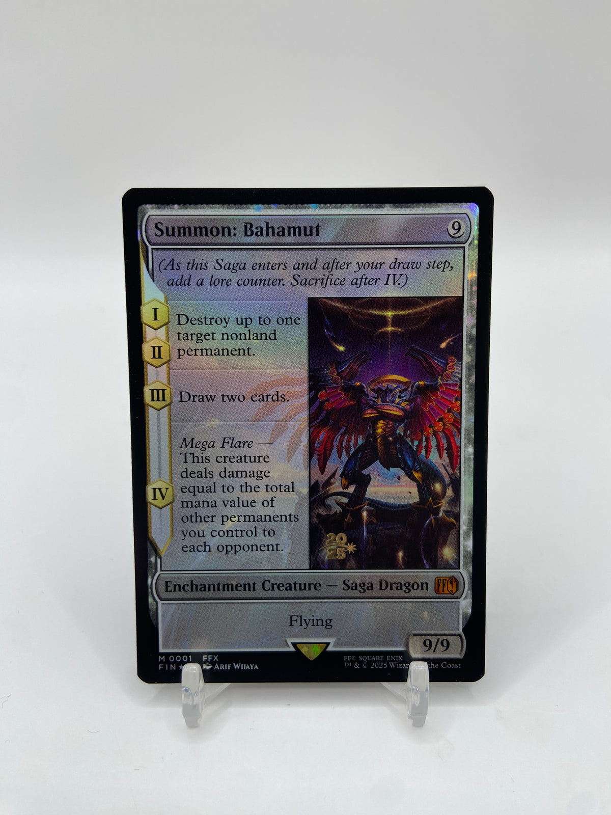 Summon: Bahamut Foil Prerelease Cards M 1