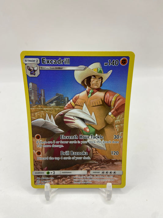 Excadrill Secret Rare Full Art Cosmic Eclipse 246/236