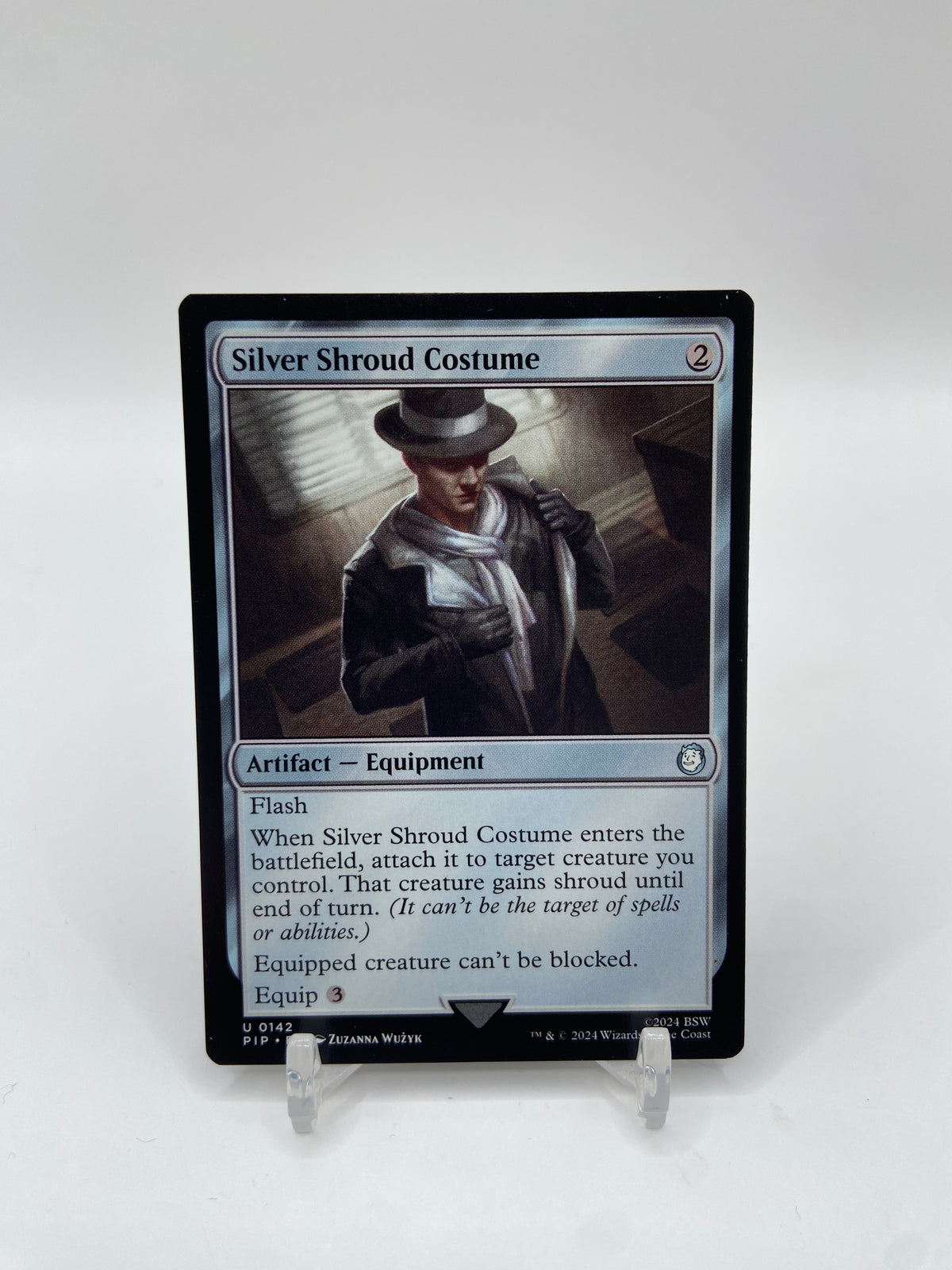 Silver Shroud Costume Universes Beyond: Fallout U 142