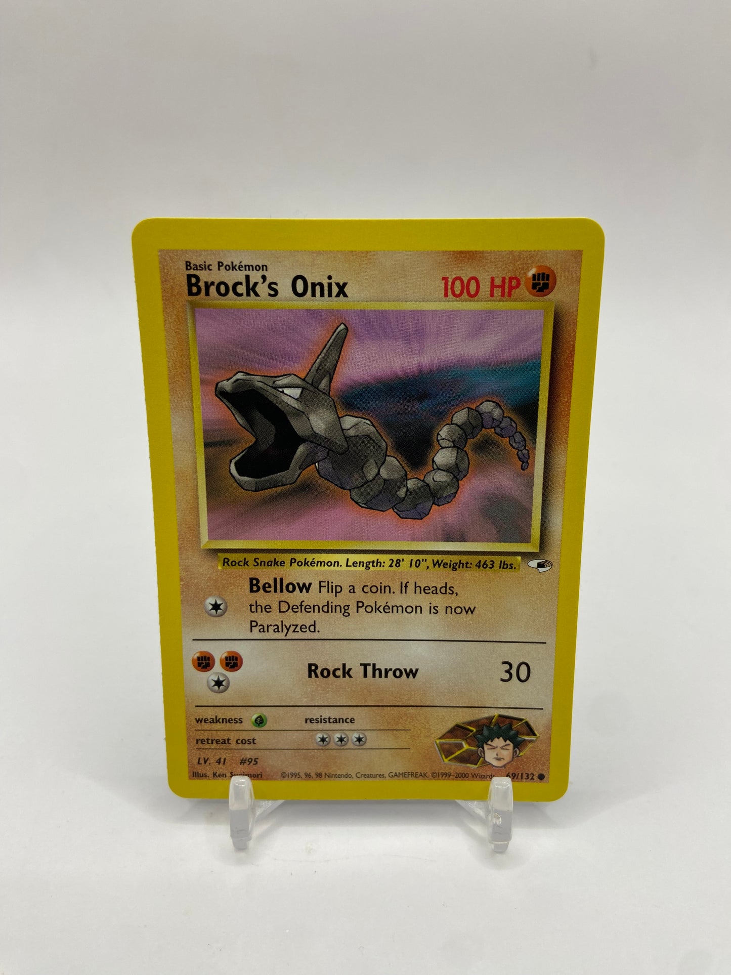Brock's Onix Gym Heroes 69/132