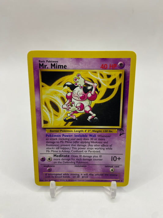 Mr. Mime Rare Base Set 2 27/130