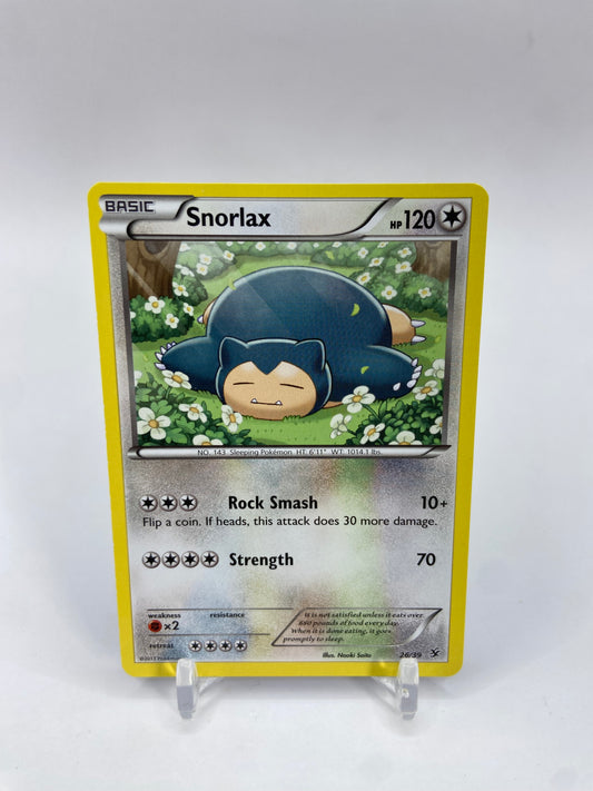 Snorlax Non Holo Kalos Starter Set 26/39