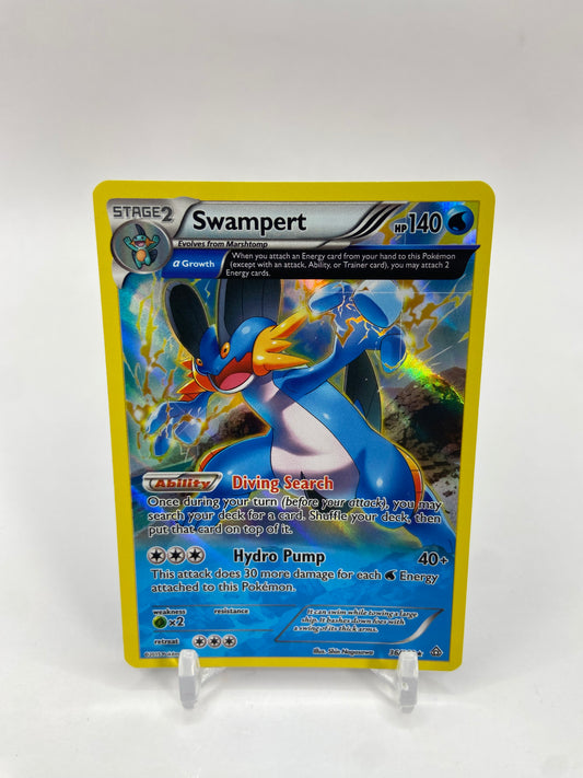 Swampert 3/4 Art Holo Primal Clash 36/160