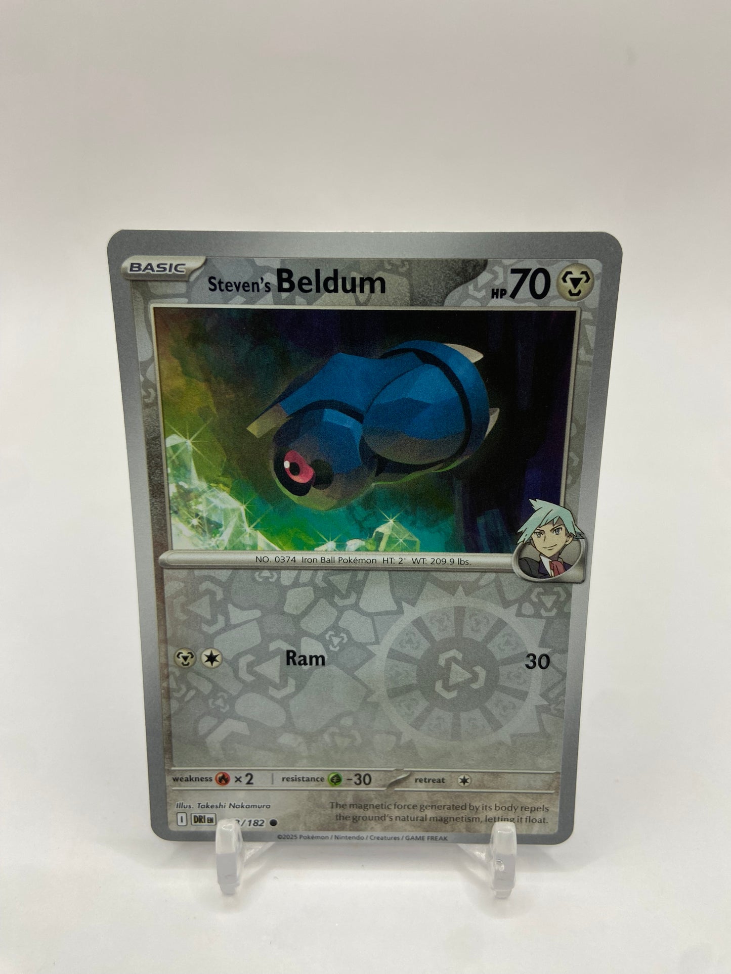 Steven's Beldum Reverse Holo Destined Rivals 143/182