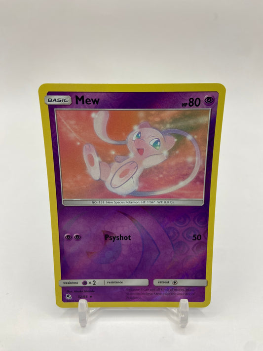 Mew Rare Reverse Holo Hidden Fates 32/68
