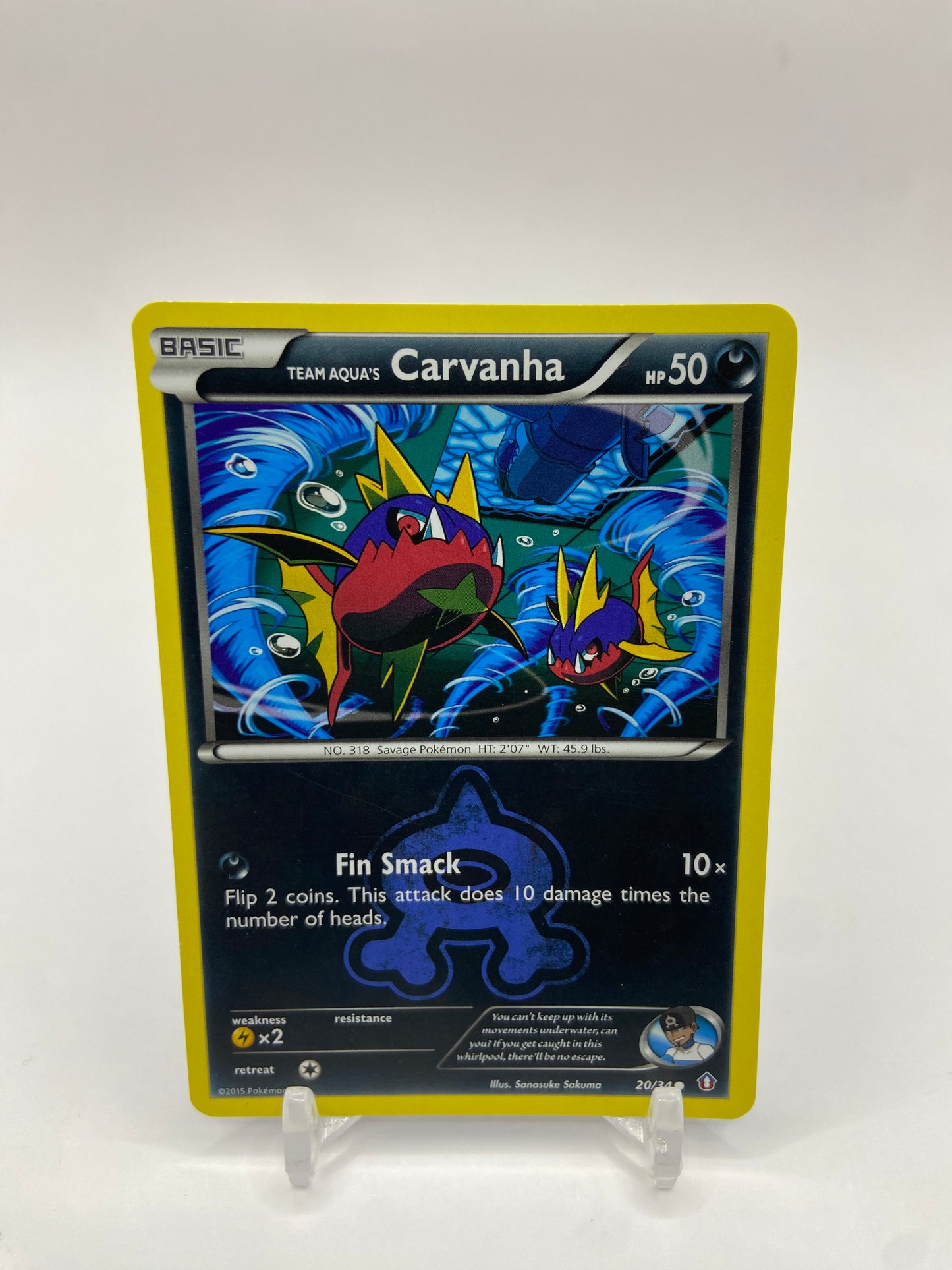 Team Aqua's Carvanha Team Crisis 20/34
