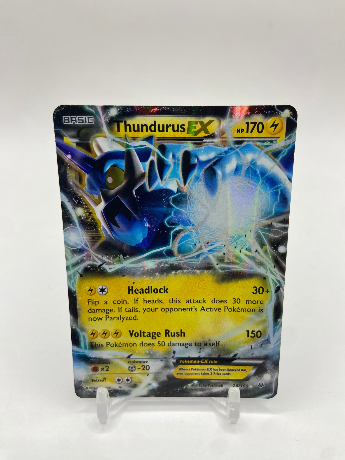 Thundurus Ex Roaring Skies 26/108