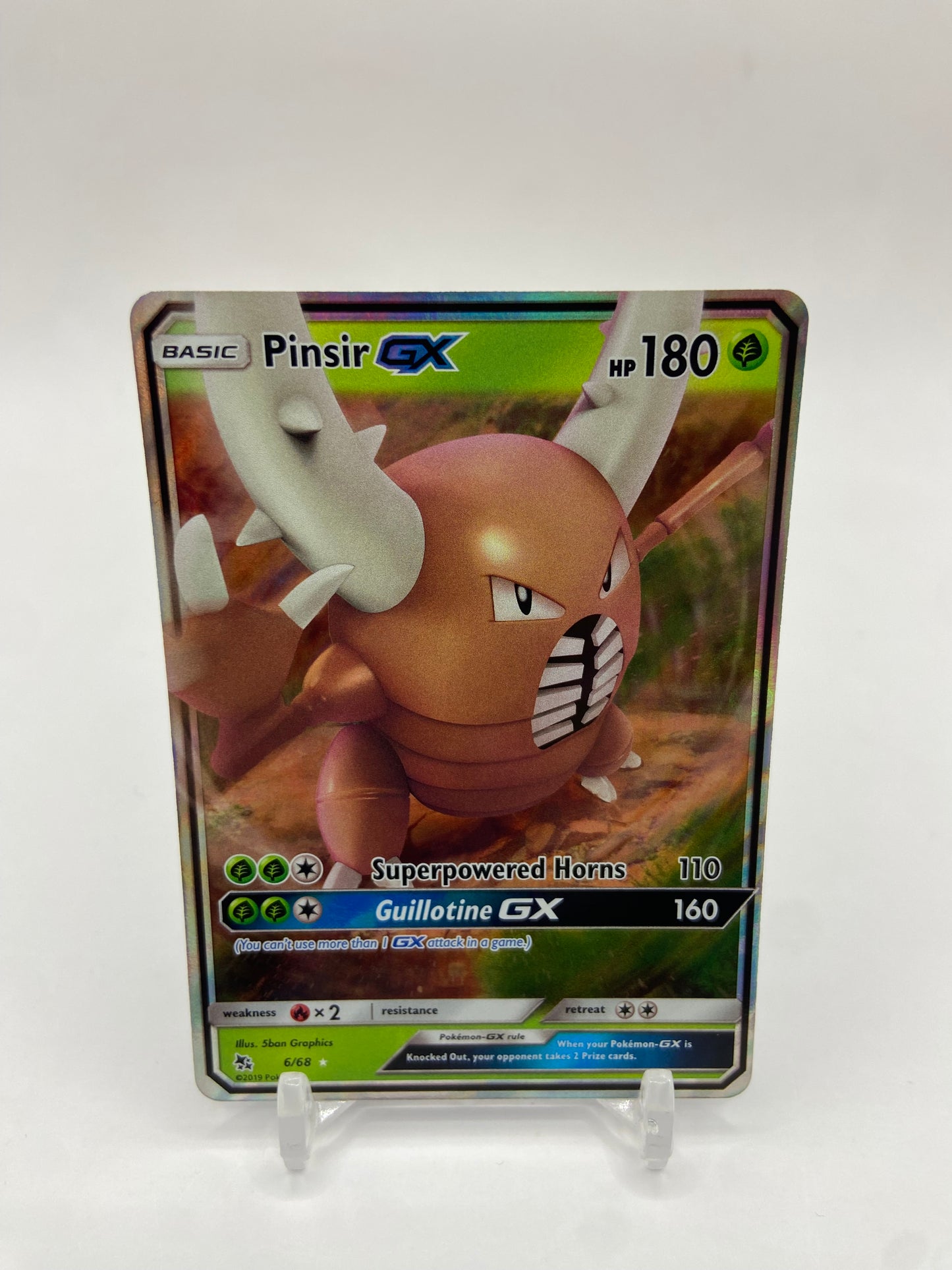 Pinsir Gx Hidden Fates 6/68