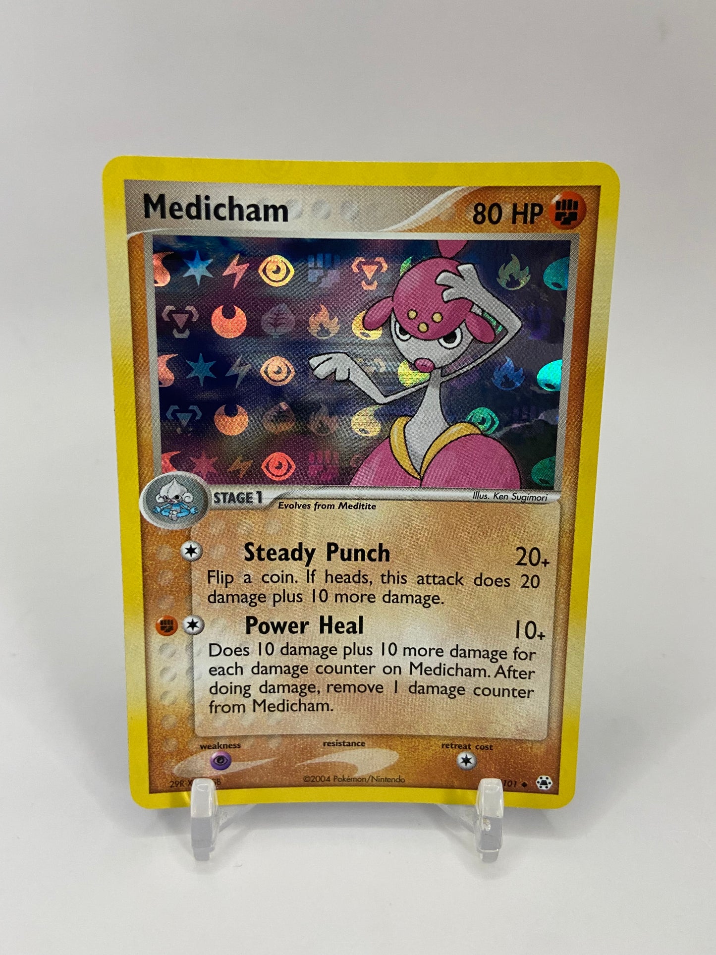 Medicham Reverse Holo Hidden Legends 42/101