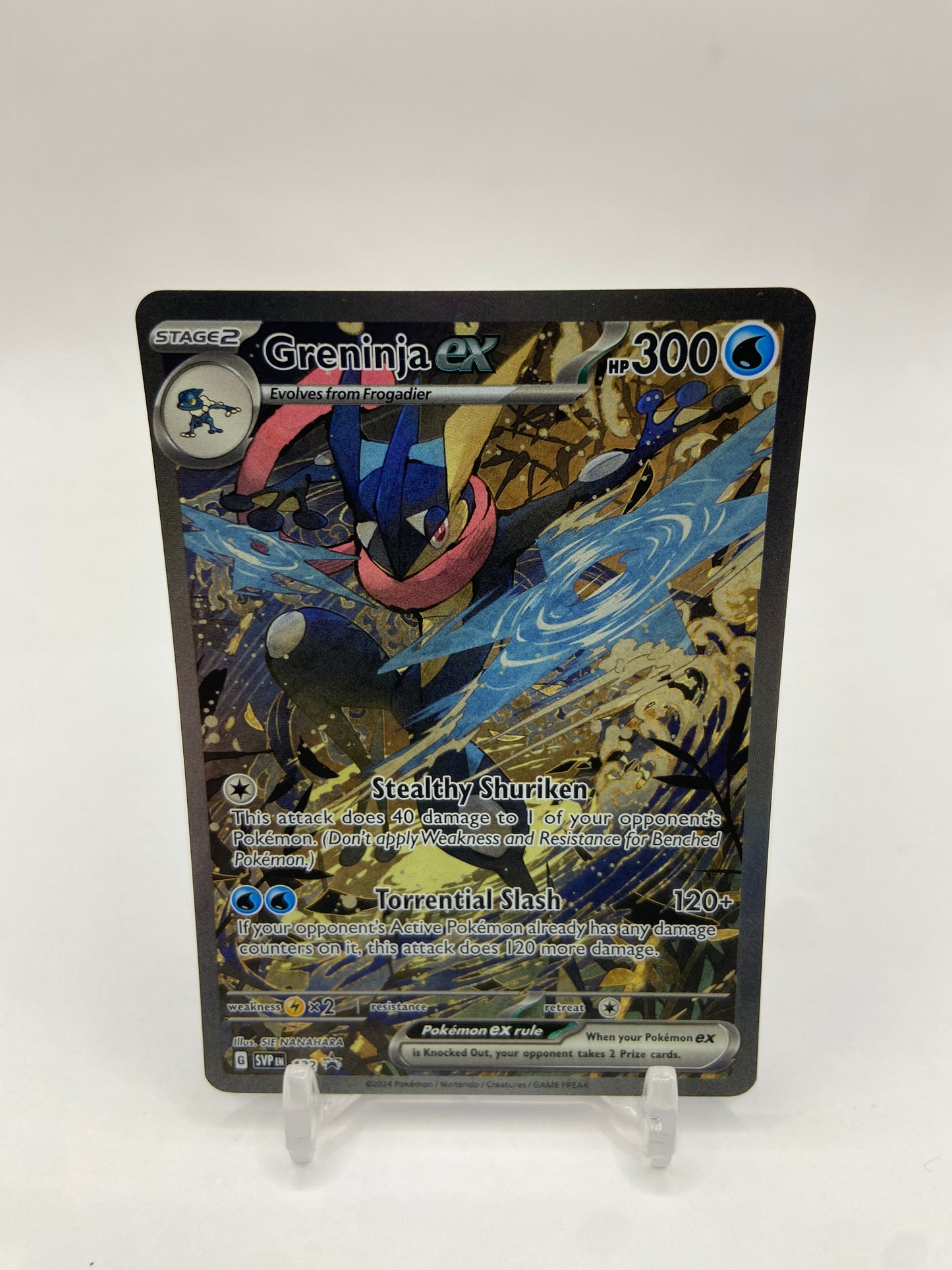 Greninja Ex Full Art Promo 132